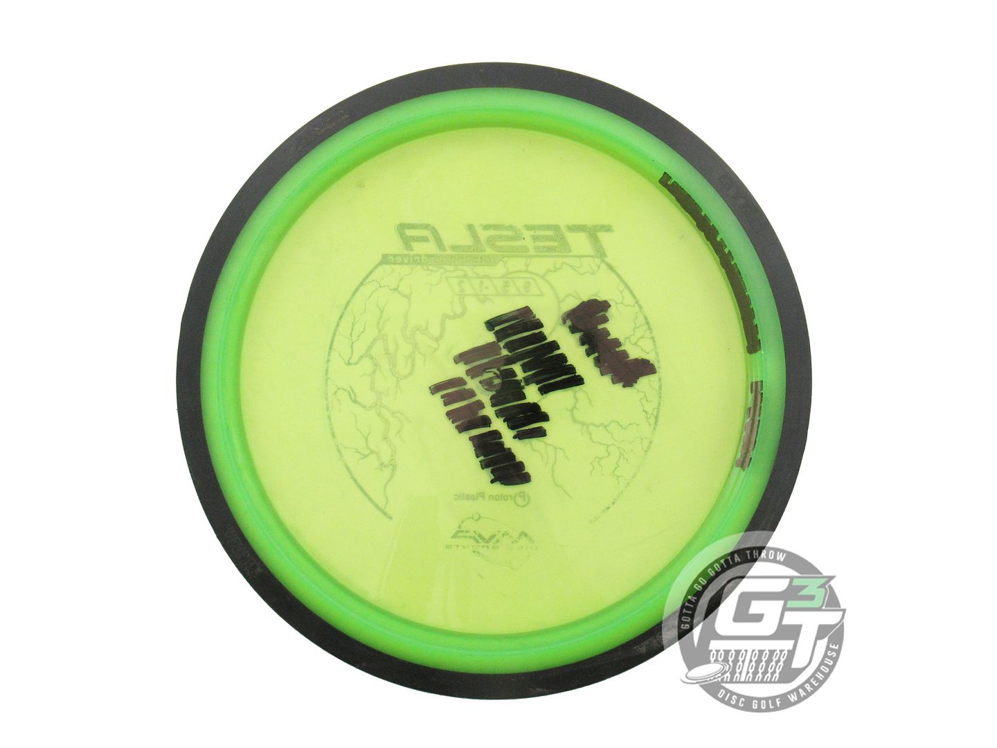 USED MVP Disc Sports Proton Tesla 173g Lime Distance Driver Golf Disc