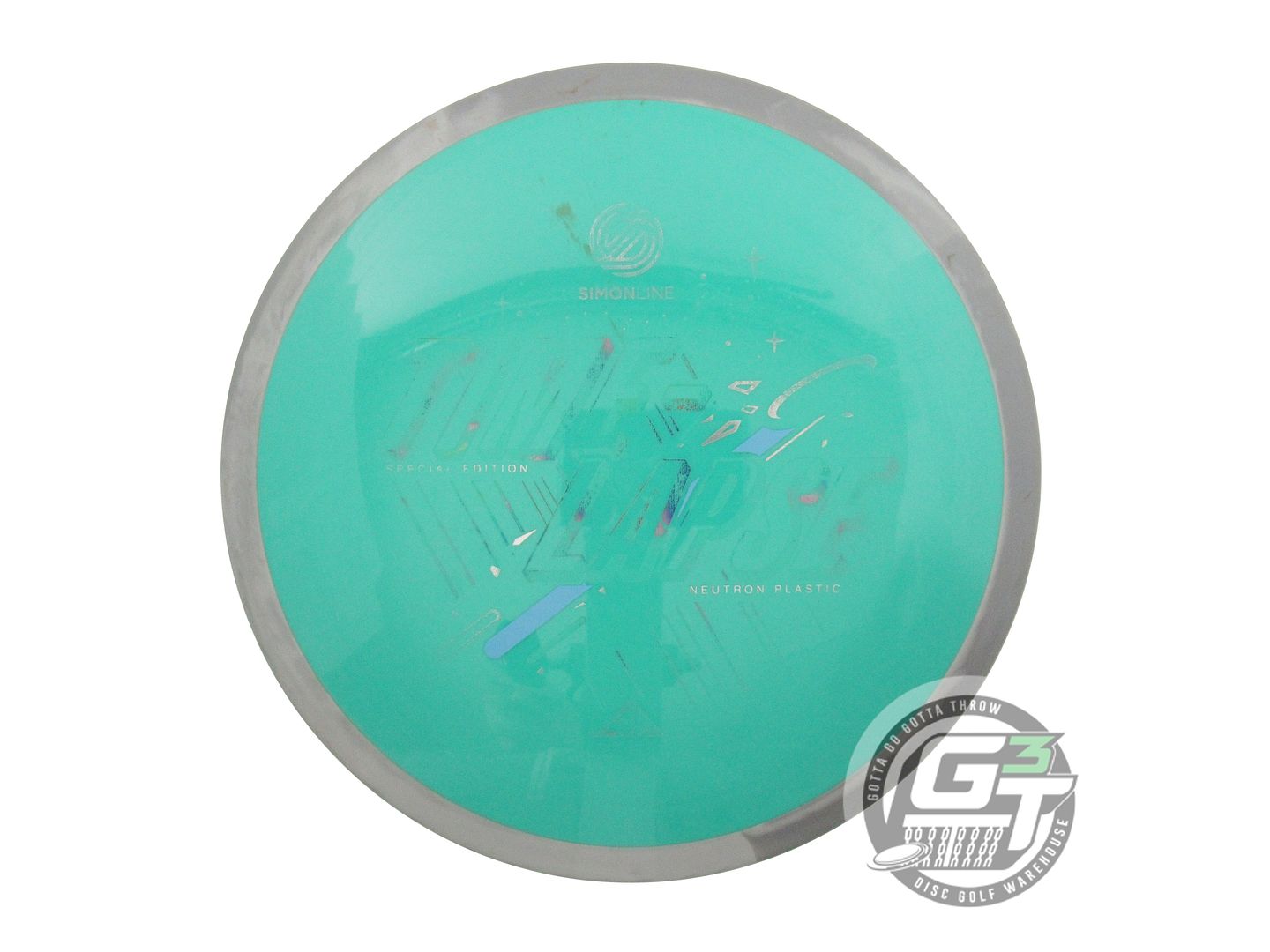 USED Axiom Discs [LIZOTTE] SE Neutron Time Lapse 175g Seafoam Gray Rim Golf Disc