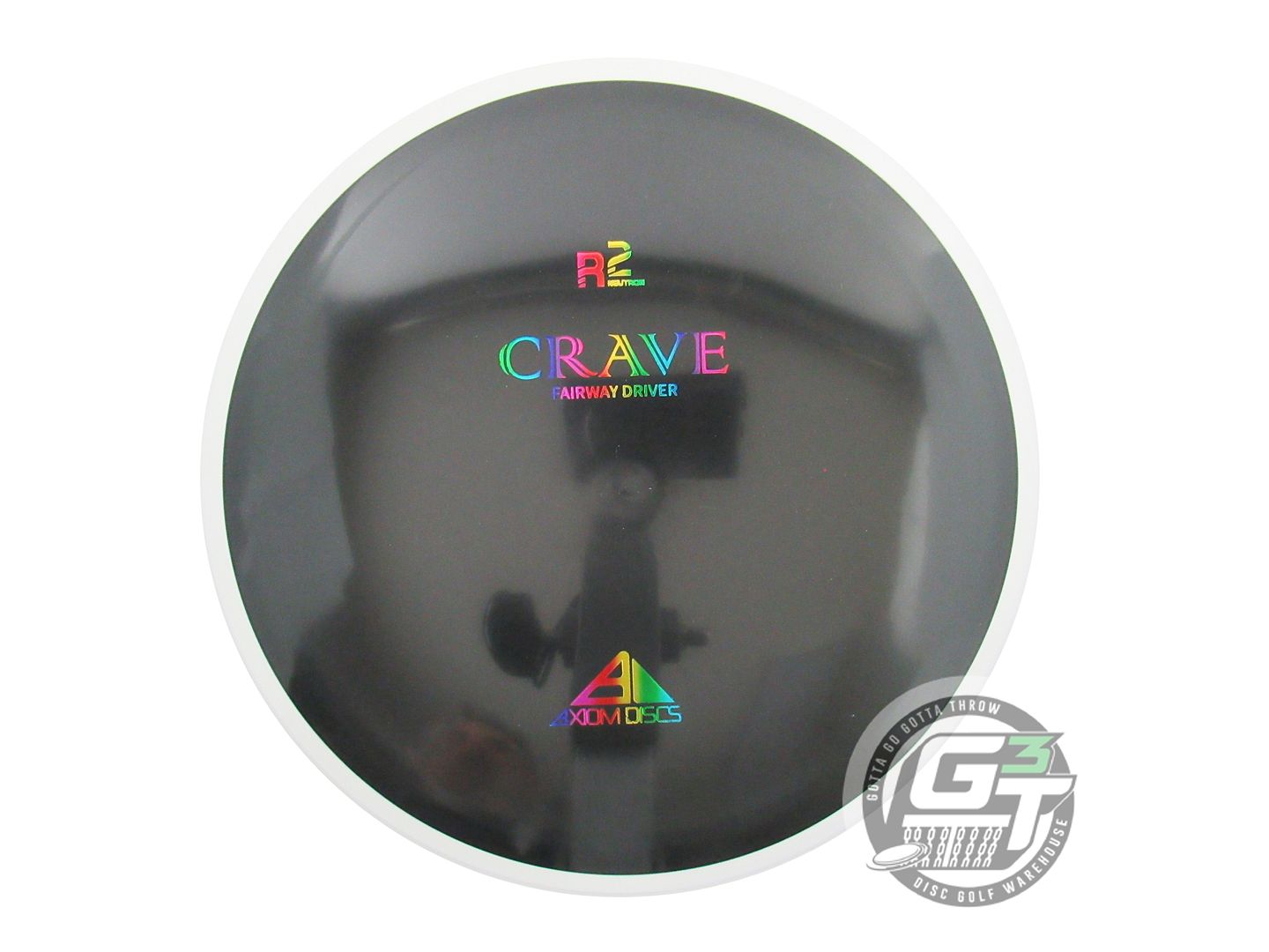 NOS Axiom Discs R2 Neutron Crave 174g Rainbow Foil Fairway Driver Disc