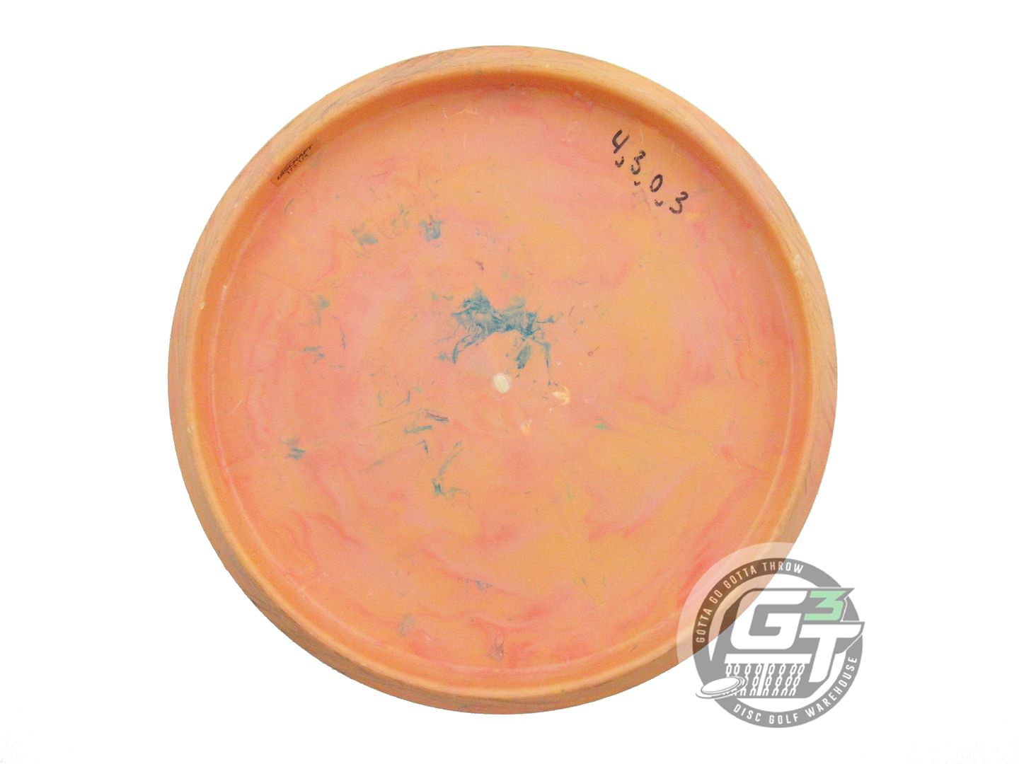 USED Discraft [DGLO] CT Jawbreaker Zone 174g Orange Blue Shatter Putter Disc