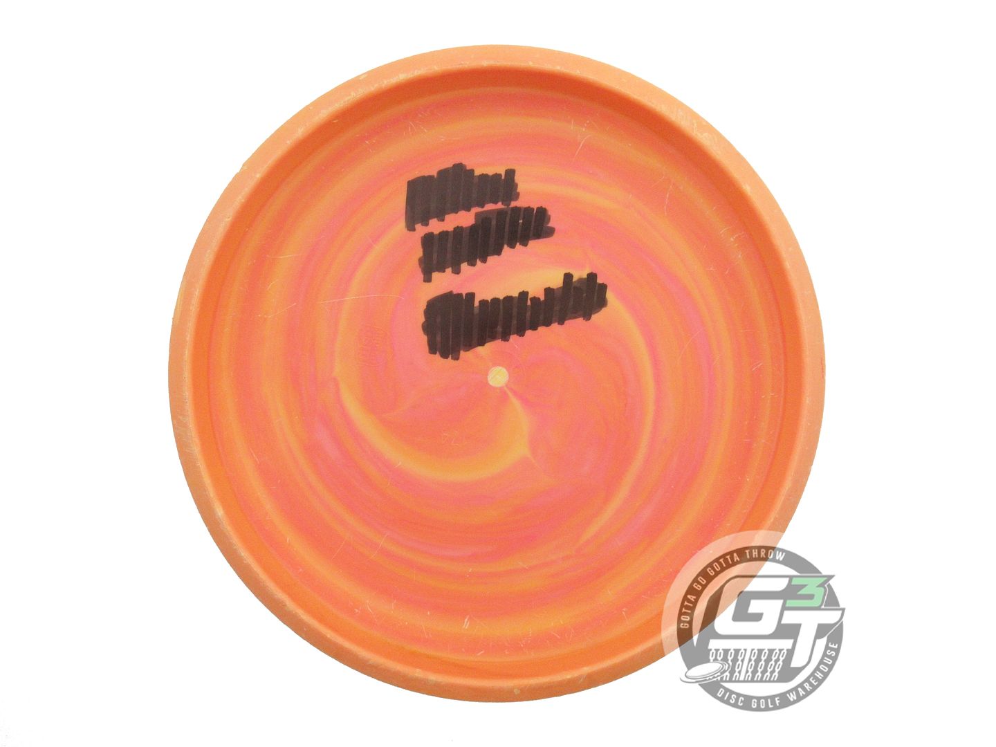 USED DiscMania [SE] Swirl D-Line P1 173g Orange-Pink Putter Golf Disc