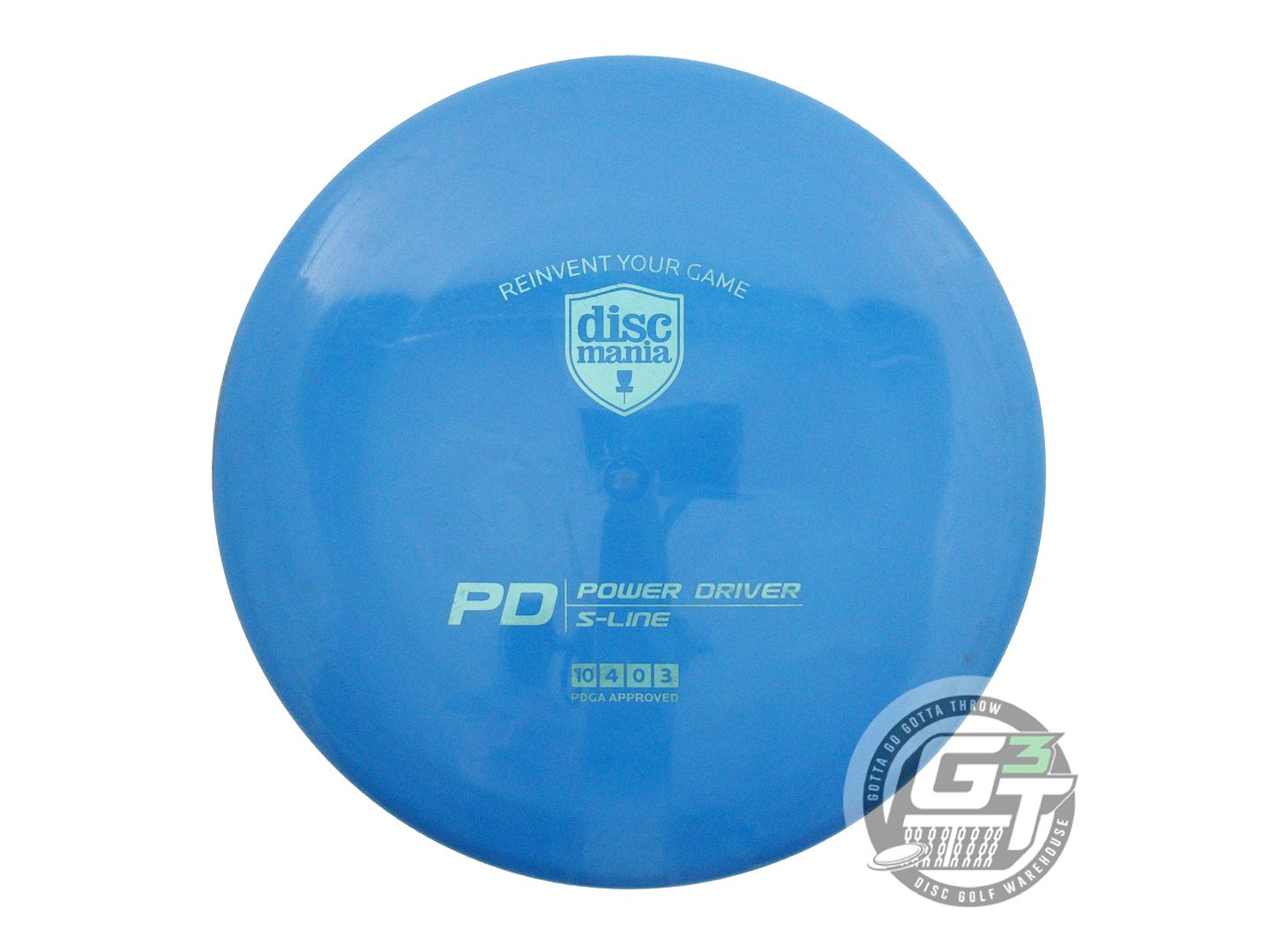 USED DiscMania S-Line PD 172g Blue Aqua Foil Distance Driver Golf Disc