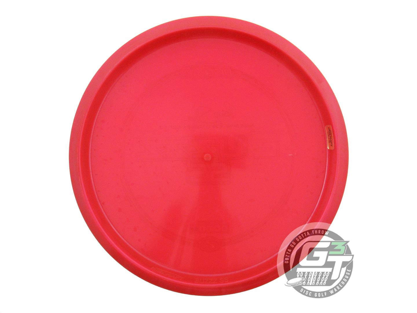 USED Discraft [SHUE] Z Buzzz SS 178g Red Rainbow Shatter Foil Midrange Golf Disc