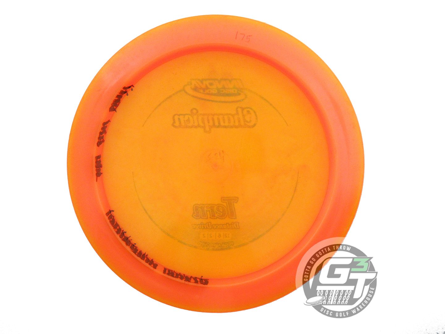 USED Innova Champion Tern 175g Orange Green Foil Distance Driver Golf Disc