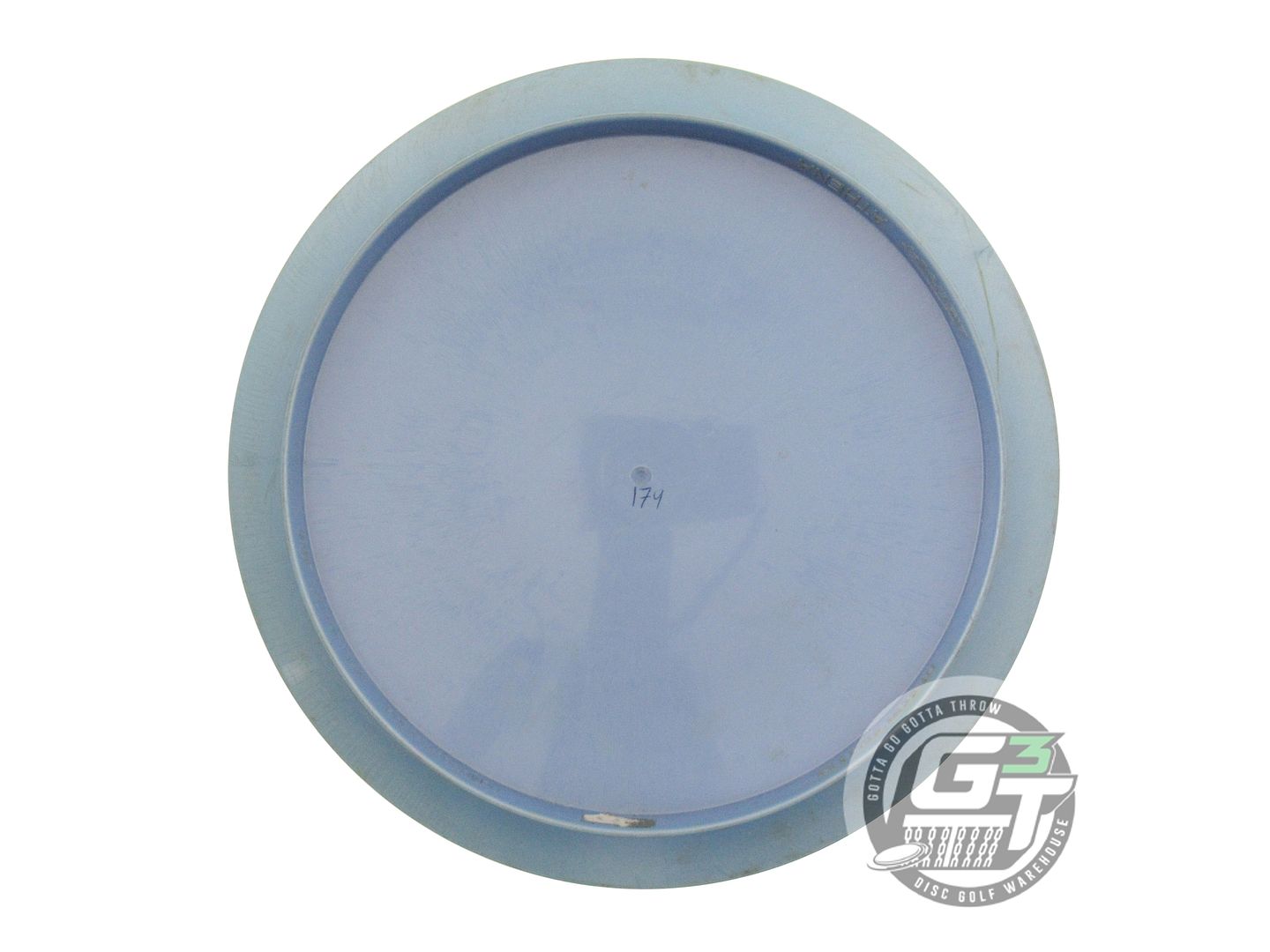 USED Discraft Big Z Athena 174g Blue Blue Stamp Driver Golf Disc