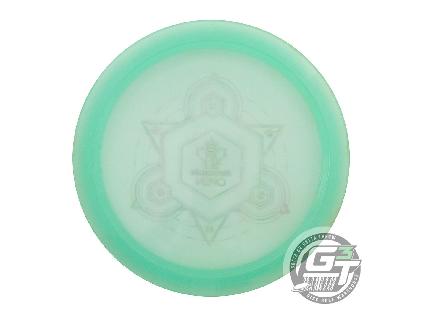 USED DiscMania [DMO] Glow C-Line FD3 176g Seafoam Fairway Driver Golf Disc