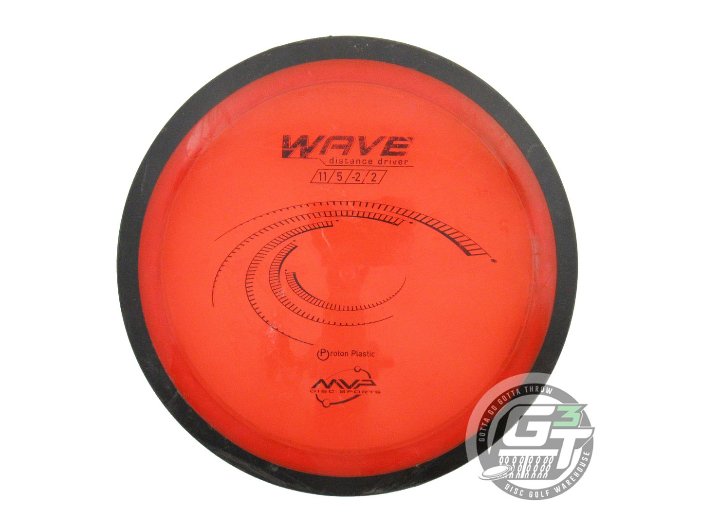 USED MVP Disc Sports Proton Wave 172g Orange Distance Driver Golf Disc