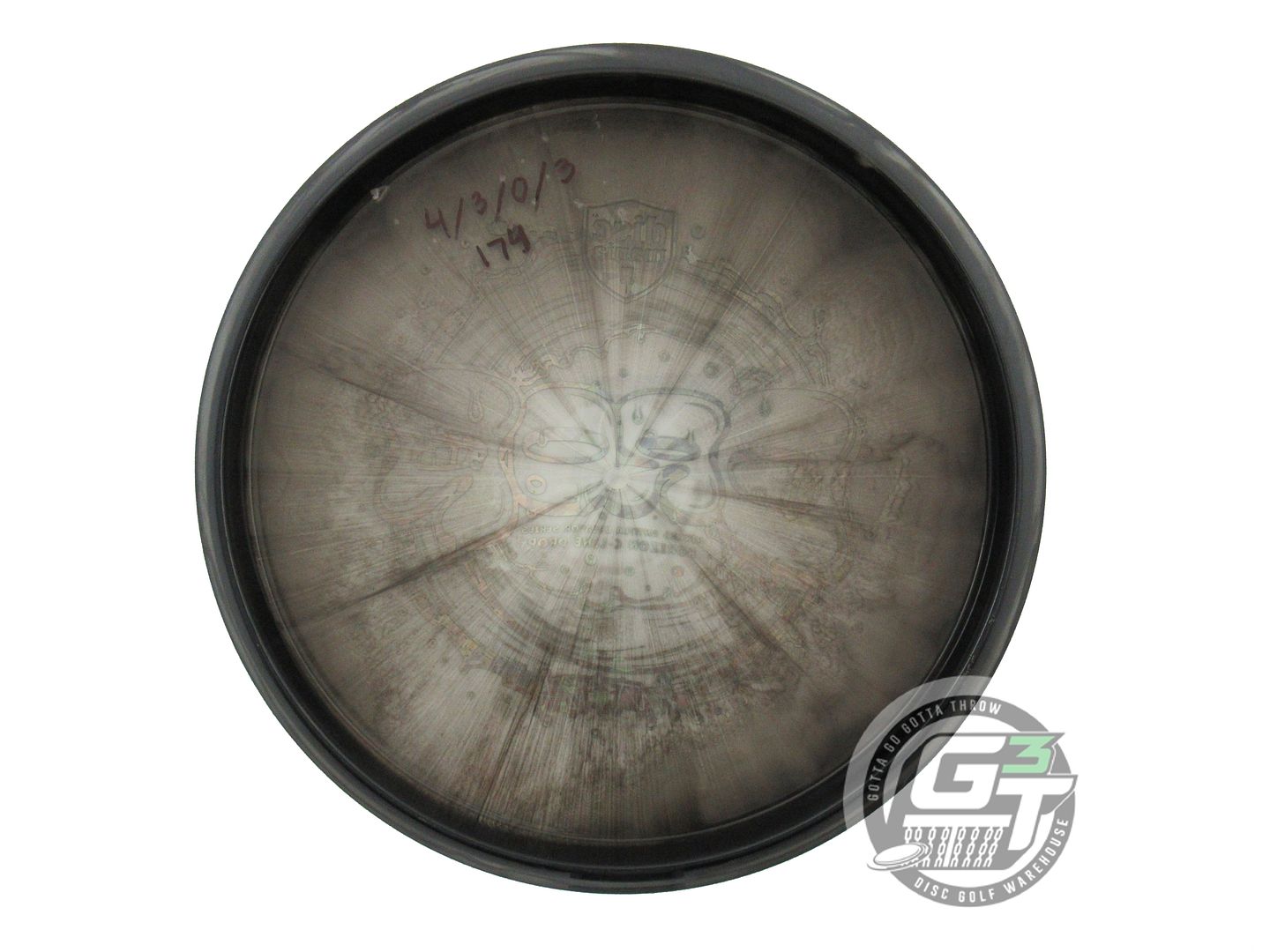 USED DiscMania [ANTTILA] Swirl S-Line Drop 174g Gray Green Shatter Putter Disc