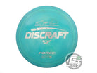 USED Discraft [McBETH] ESP Force 173g Teal-Peach Heart Foil Distance Driver Disc