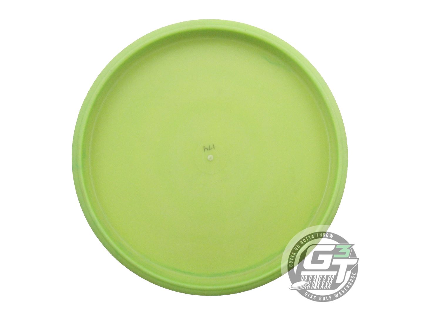 USED Innova DX Invader 174g Lime White Stamp Putter Golf Disc