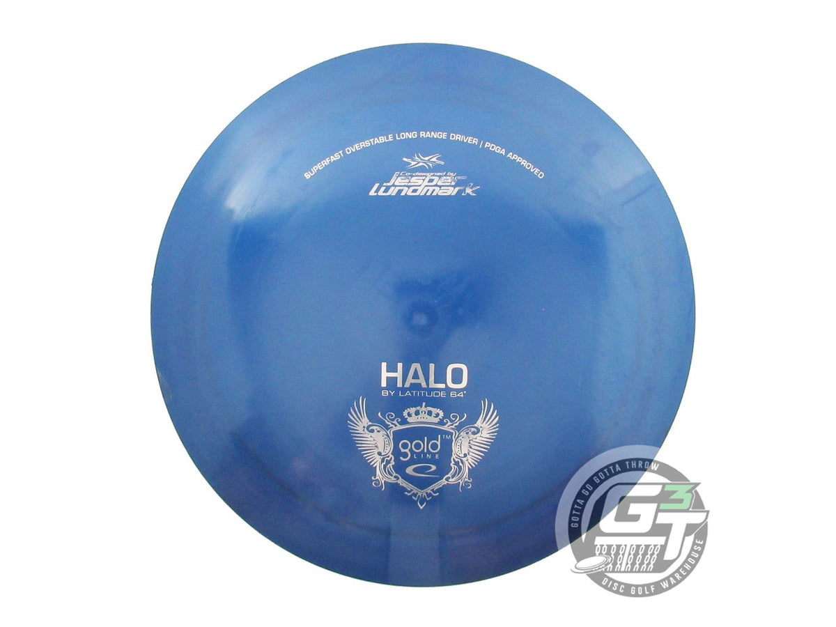 USED Latitude 64 Gold Halo 172g Blue Silver Foil Distance Driver Golf Disc