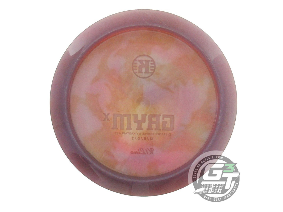 USED Kastaplast K1 Grym X 174g Purple White Stamp Distance Driver Golf Disc