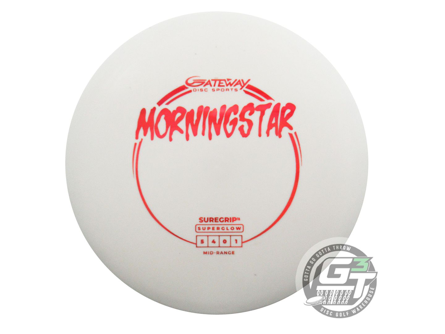 Gateway Super Glow Morningstar Midrange Golf Disc (Individually Listed)