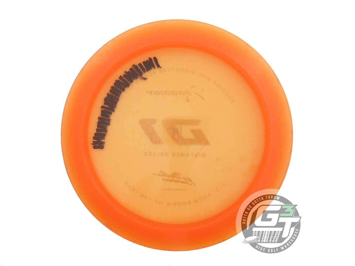 USED Prodigy Discs 400 D1 174g Orange Silver Foil Distance Driver Golf Disc