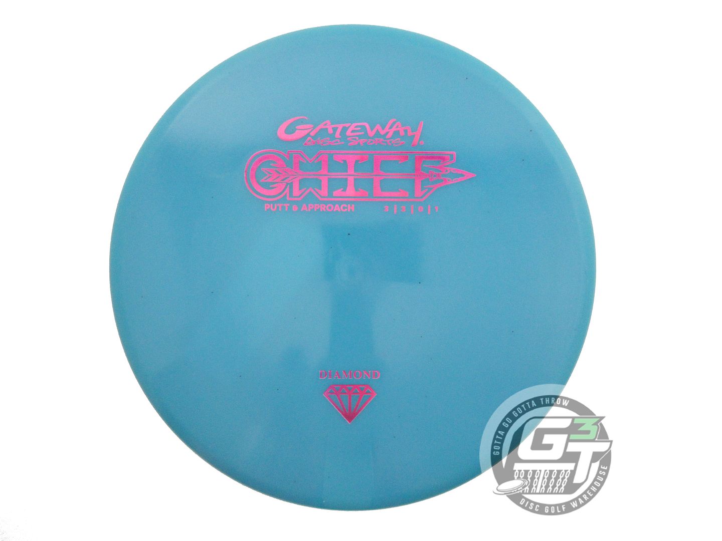 Gateway Diamond Chief Putter Golf Disc (Individually Listed)