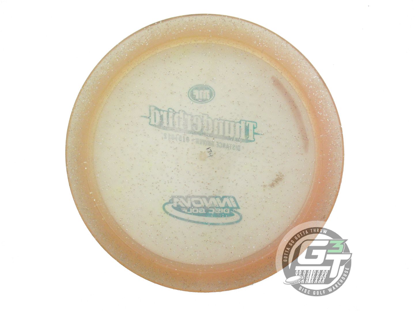 USED Innova Metal Flake Champion Thunderbird 174g Peach Distance Driver Disc