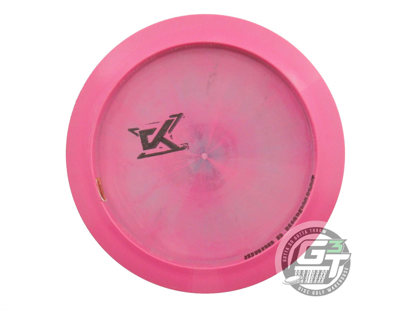 USED Discraft [McBETH] 6X CLAW ESP Zeus 174g Pink Silver Foil Driver Golf Disc
