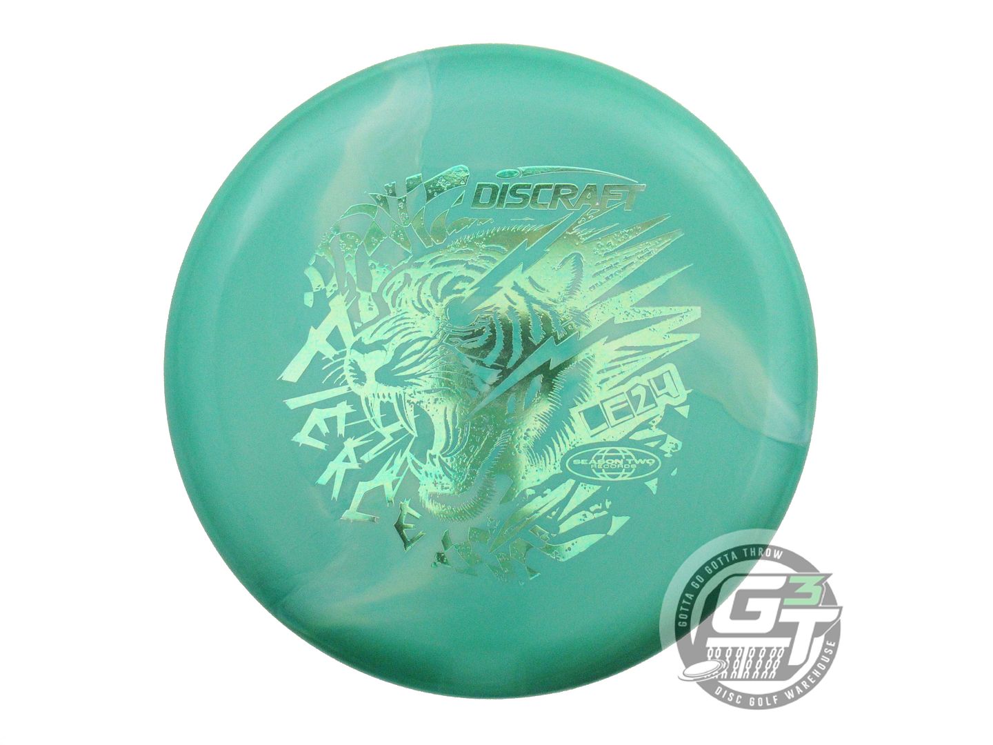 NOS Discraft [LEDGESTONE] Titanium Fierce 175g Green Green Foil Putter Golf Disc