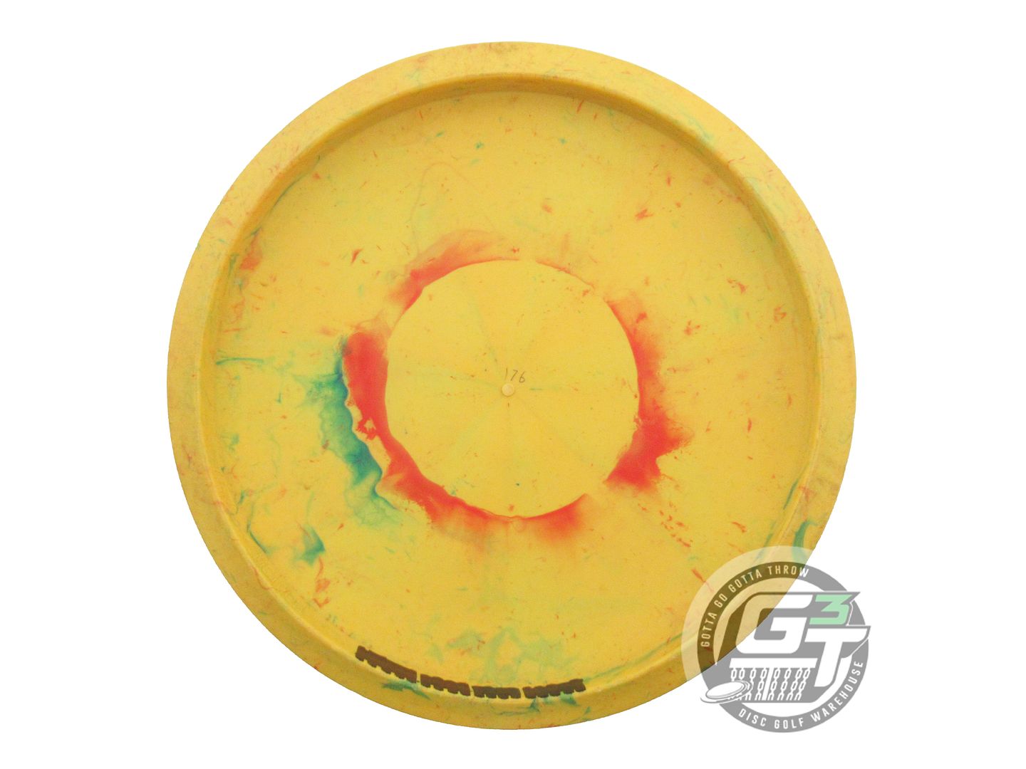 USED Discraft [LEDGESTONE] Jawbreaker Meteor 176g Yellow Midrange Golf Disc