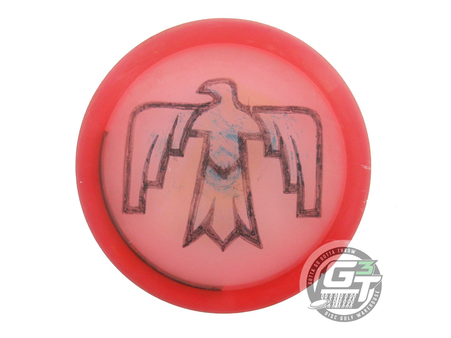 USED Innova Champion Thunderbird 172g Red SHARPIE Distance Driver Golf Disc