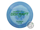 USED Discraft ESP Scorch 169g Blue Green Matrix Foil Distance Driver Golf Disc