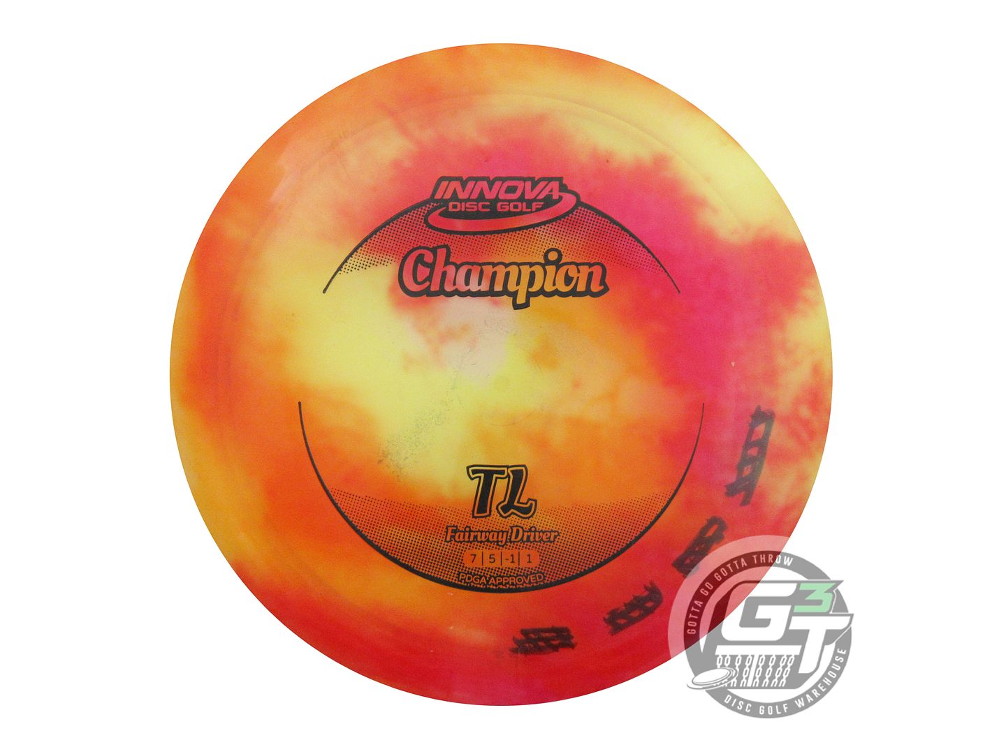 USED Innova I-DYE Champion TL 172g Swirl Fairway Driver Golf Disc