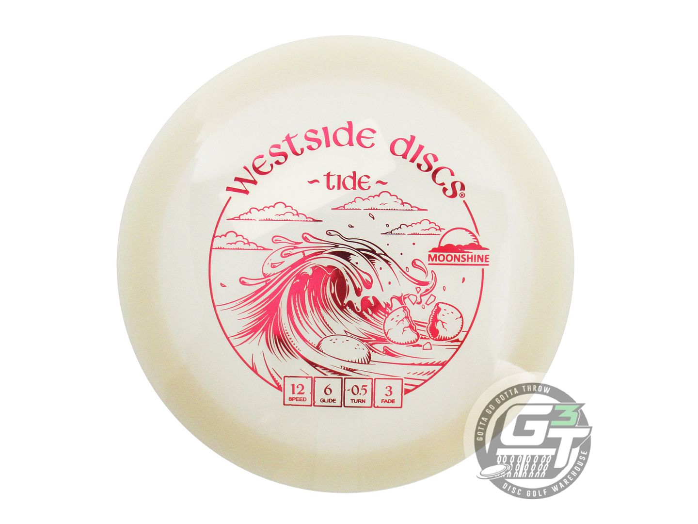 Westside Moonshine Glow VIP Tide Distance Driver Golf Disc (Individually Listed)