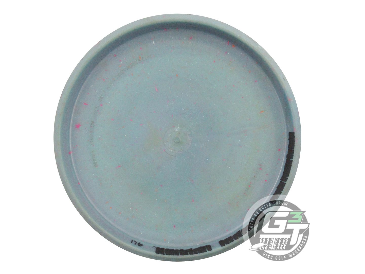 NOS Infinite Splatter S-Blend Alpaca 176g Blue Cloud Foil Putter Golf Disc