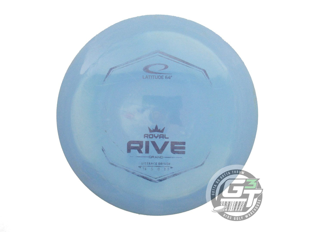 USED Latitude 64 Royal Grand Rive 173g Blue Purple Foil Distance Driver Disc