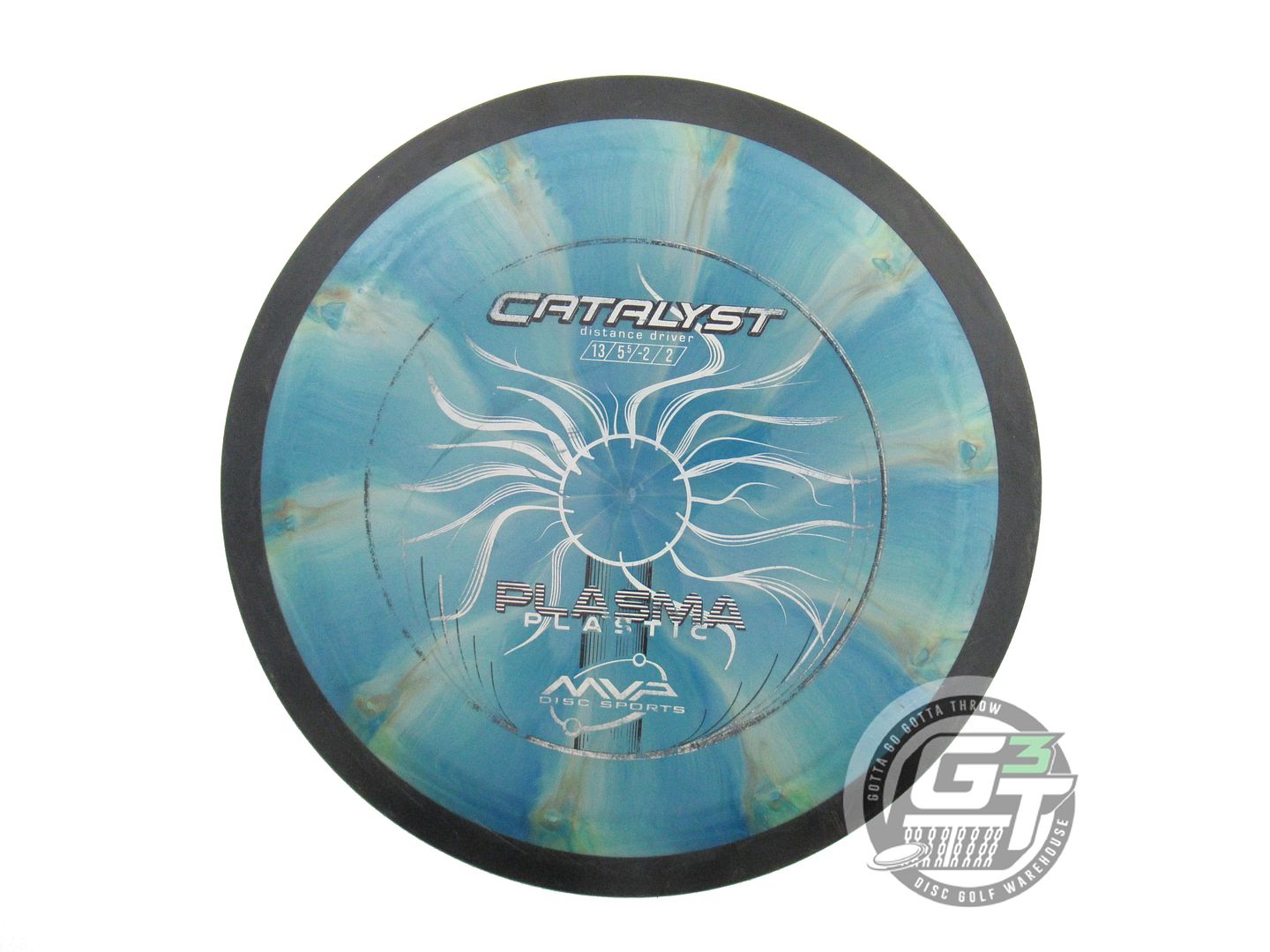 USED MVP Disc Sports Plasma Catalyst 175g Blue-Seafoam Distance Driver Golf Disc