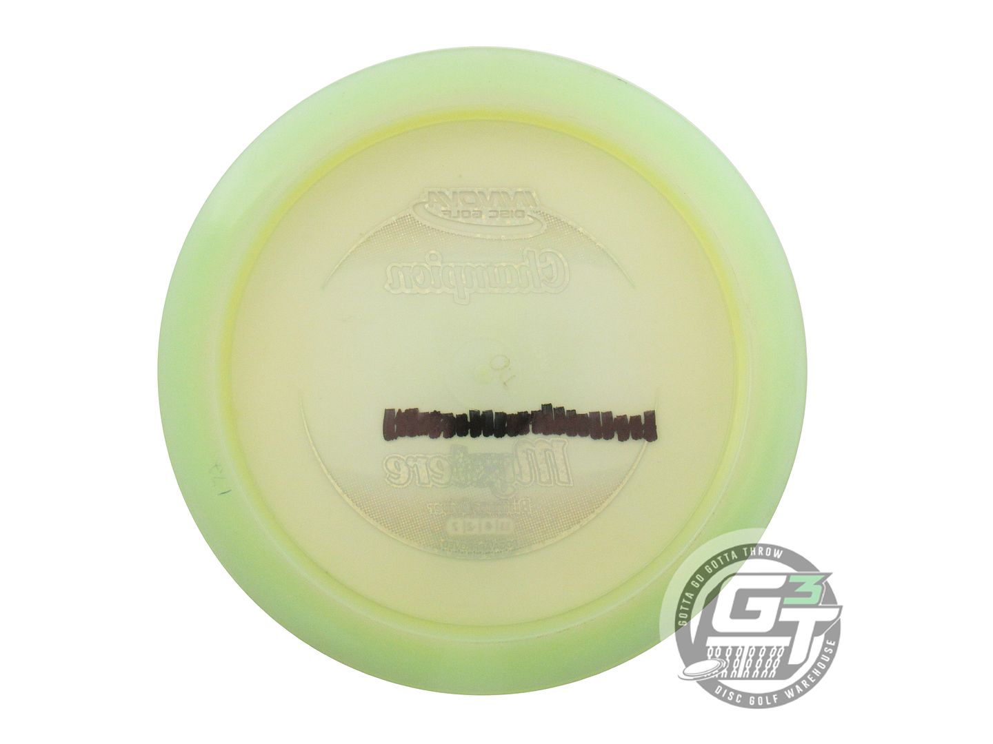 USED Innova Champion Mystere 172g Lt. Yellow Rainbow Star Foil Driver Golf Disc