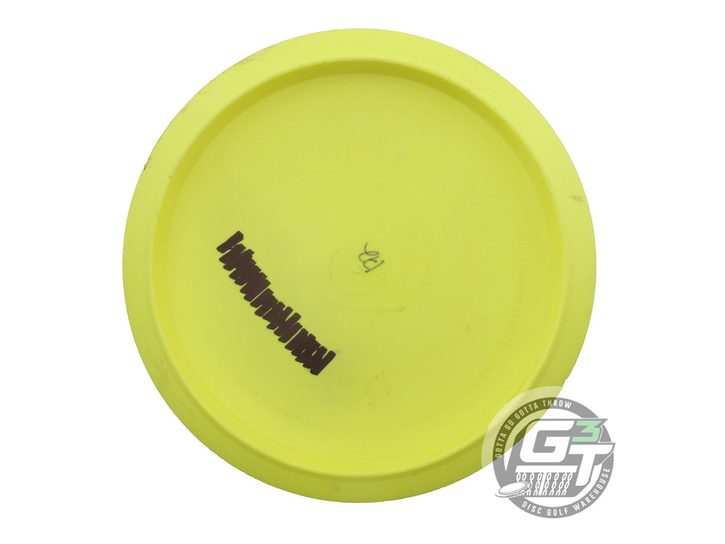 USED Innova Star Leopard 172g Yellow Wiped Stamp Fairway Driver Golf Disc