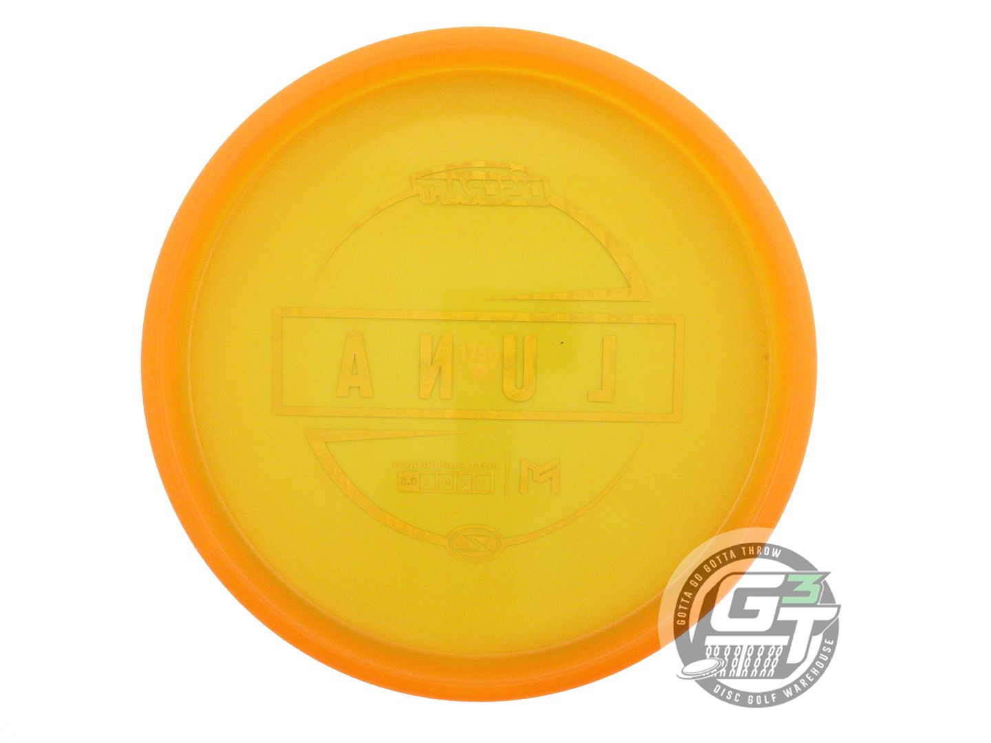 NOS Discraft [McBETH] Z Luna 175g Marigold PM Holo Foil A Putter Golf Disc