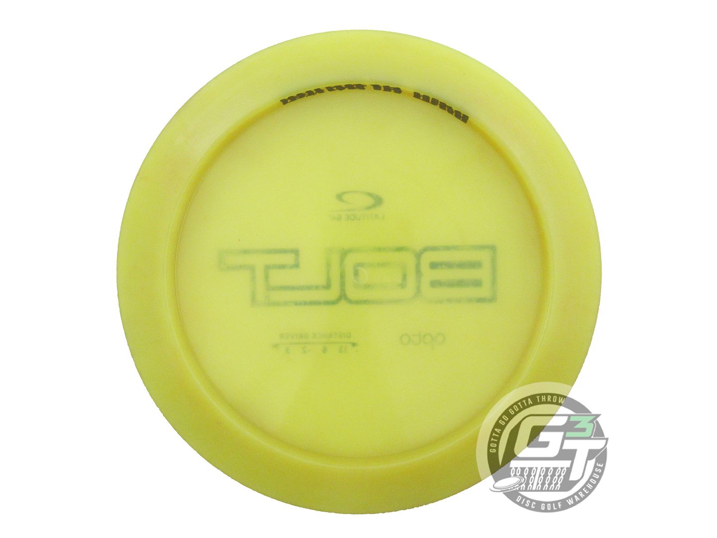 USED Latitude 64 Opto Bolt 175g Lime Blue Foil Distance Driver Golf Disc