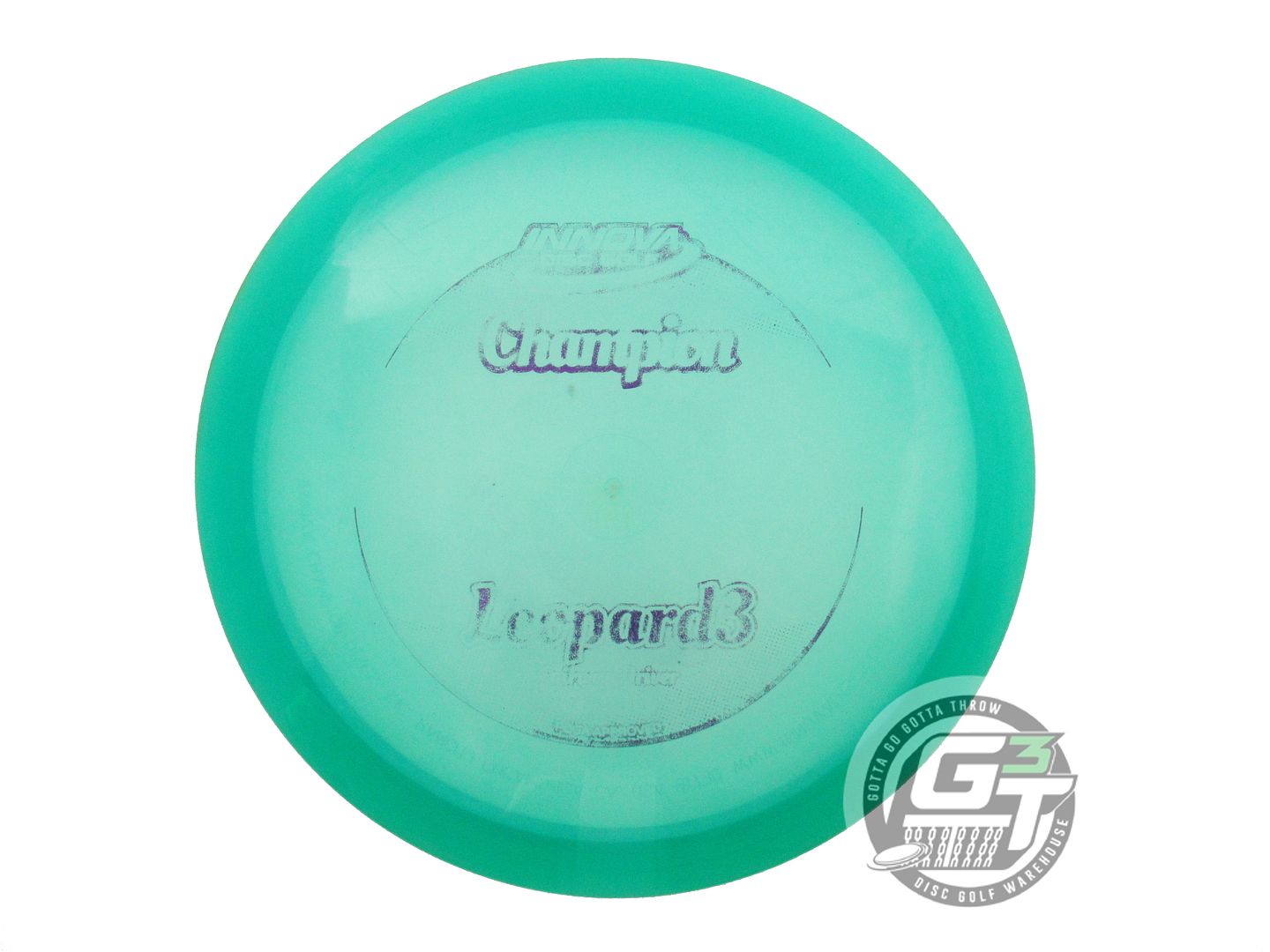 USED Innova Champion Leopard3 164g Green Purple Foil Fairway Driver Golf Disc