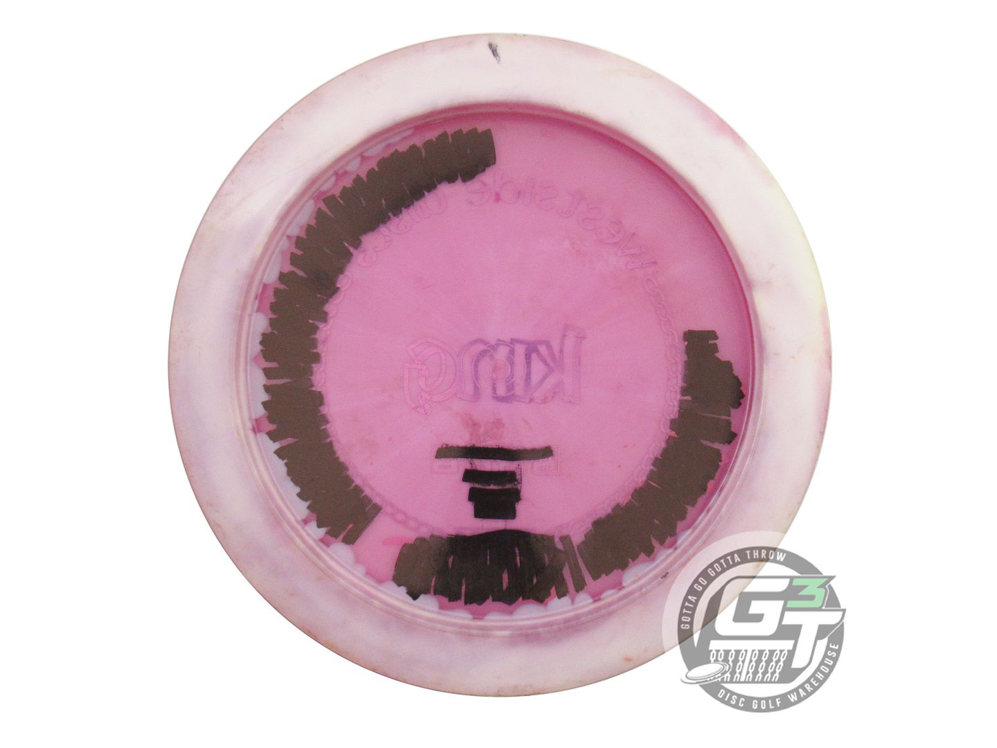USED Westside Discs VIP Ice Orbit King 175g White-Purple Distance Driver Disc