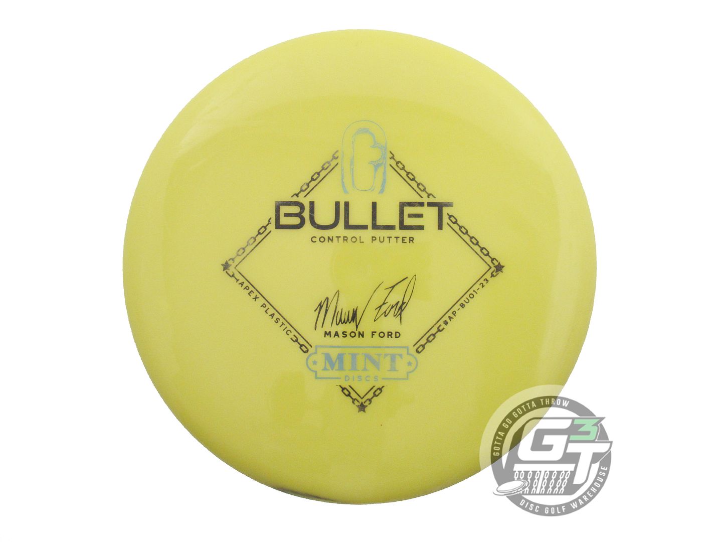 USED Mint Discs [FORD] Apex Bullet 177g Yellow Distance Driver Disc