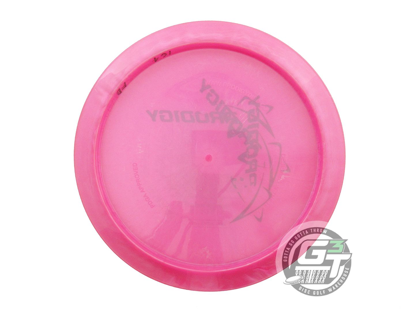 USED Prodigy Discs X-OUT 500 Ultra Soft Feedback 164g Pink Fairway Driver Disc