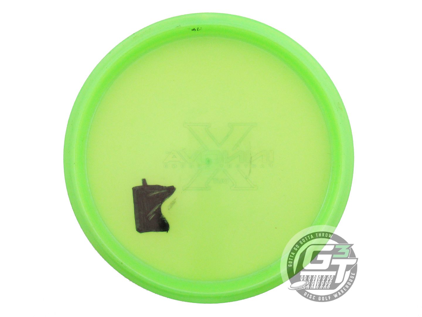 USED Innova X-OUT Champion Roc3 176g Lime Midrange Golf Disc