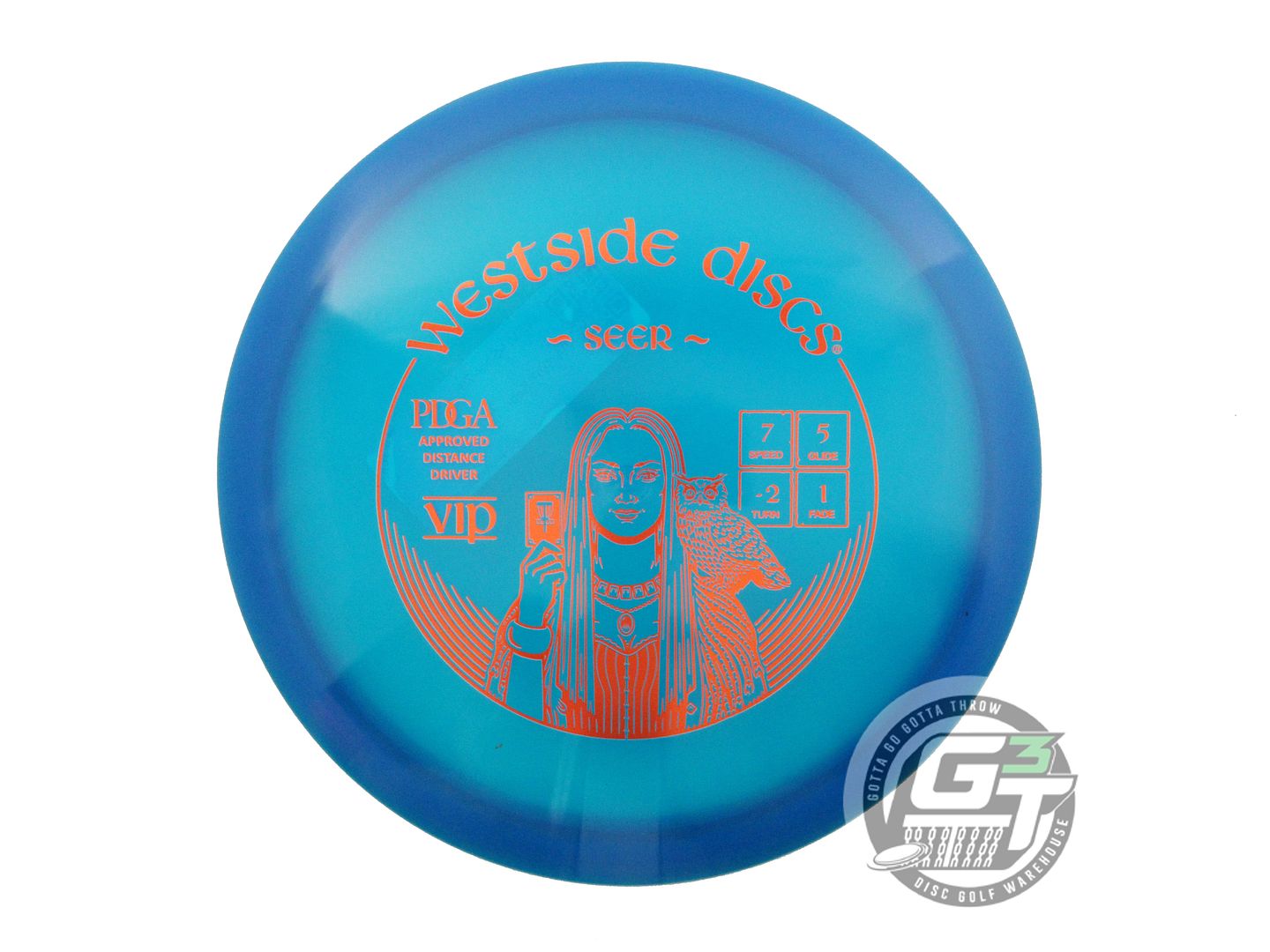 Westside VIP Seer Fairway Driver Golf Disc (Individually Listed)