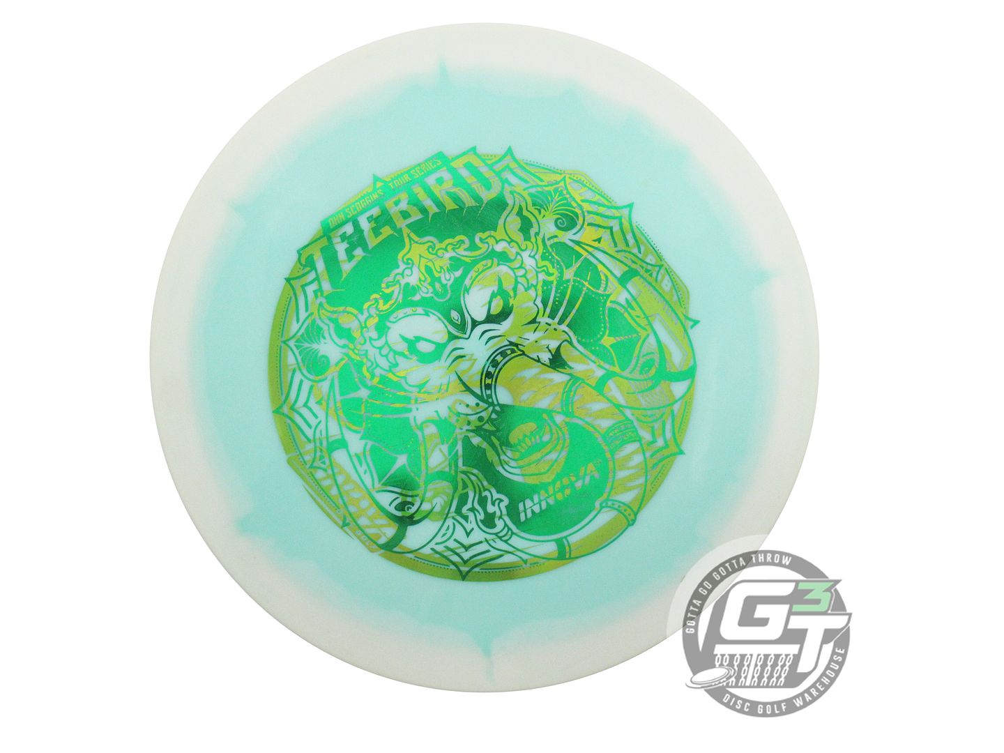 USED Innova X-OUT [SCOGGINS] Halo Star Teebird 176g White-Seafoam Driver Disc