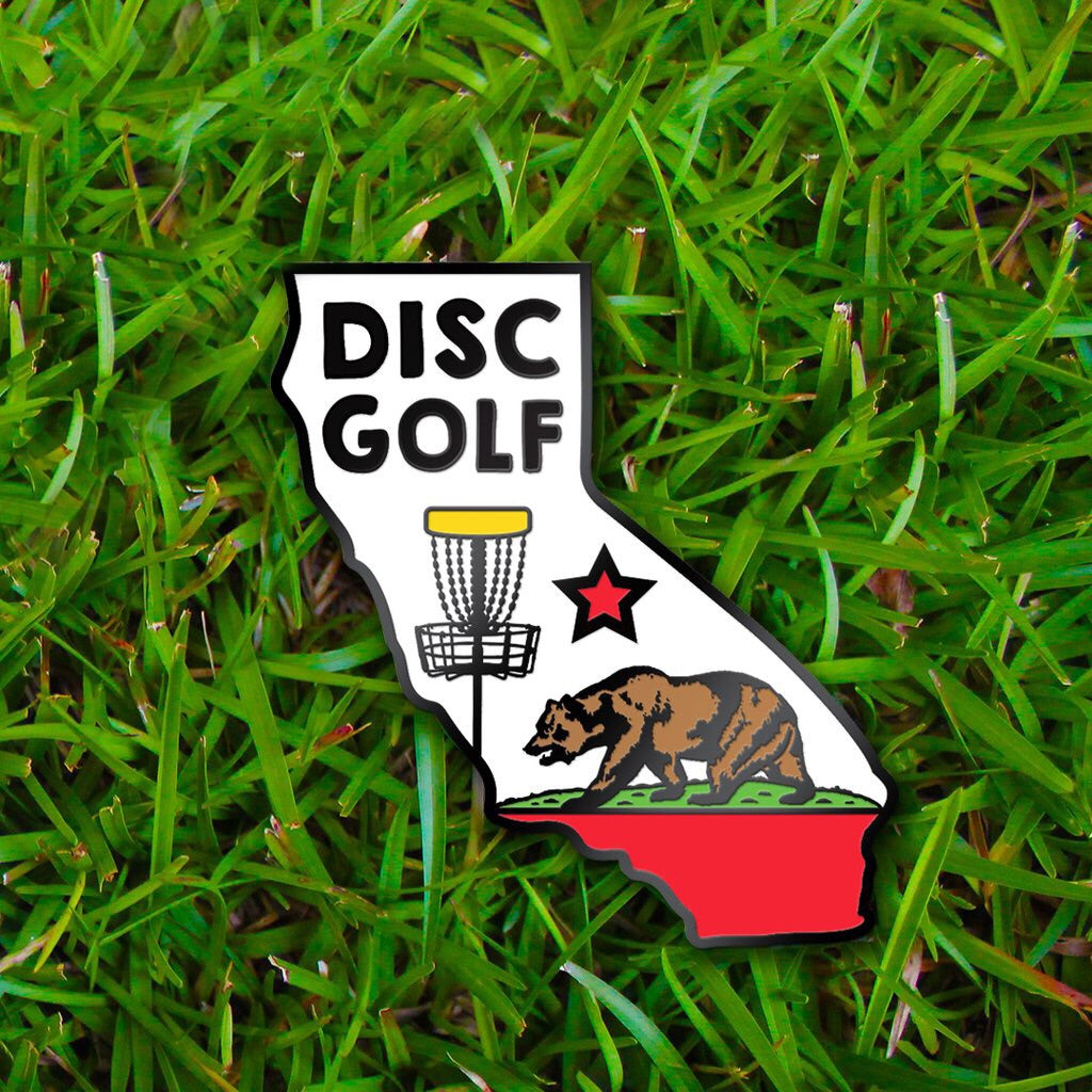 California Disc Golf Pin