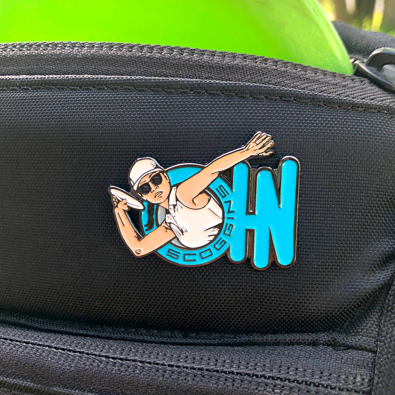 Ohn Scoggins Disc Golf Pin