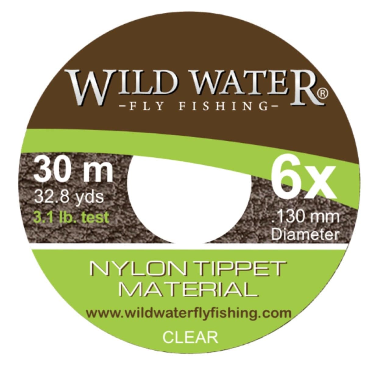 Wild Water Fly FIshing 6X Tippet