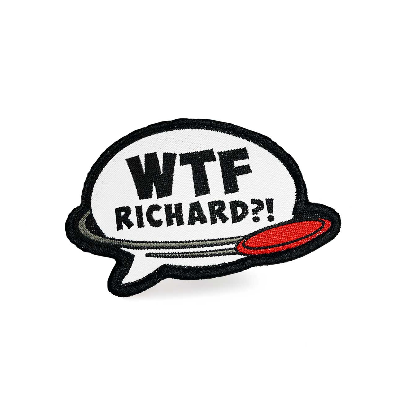 WTF Richard Disc Golf Patches™
