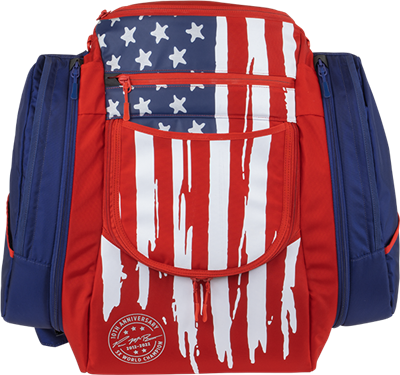 Discraft GripEQ Paul McBeth 10th Anniversary AX5 Signature Series Backpack Disc Golf Bag