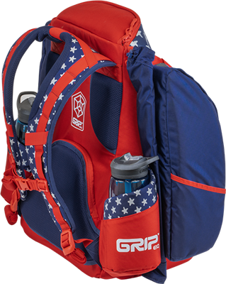 Discraft GripEQ Paul McBeth 10th Anniversary AX5 Signature Series Backpack Disc Golf Bag