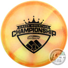 Discraft Limited Edition 2022 Green Mountain Championship Sparkle Swirl CryZtal Z Buzzz Midrange Golf Disc