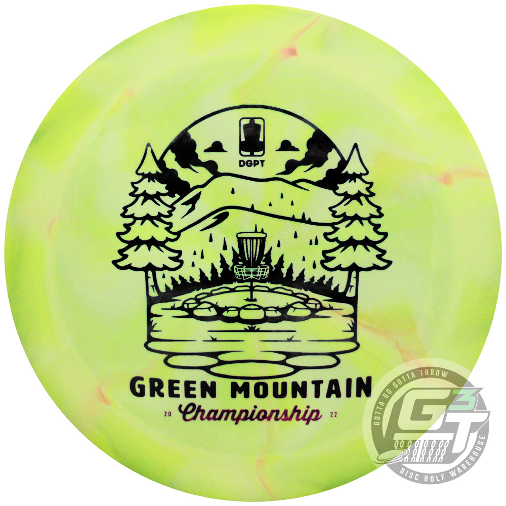 Discraft Limited Edition 2022 Green Mountain Championship Swirl ESP Nuke Distance Driver Golf Disc