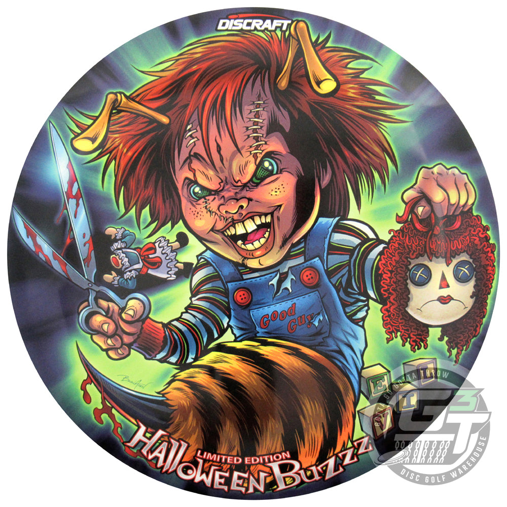Discraft Limited Edition 2022 Halloween SuperColor ESP Buzzz Midrange Golf Disc (Limit 3 Per Customer)